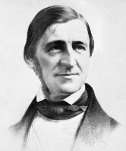 Ralph Waldo Emerson Lithograph 